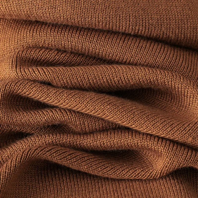 Natalia Luxe Winter Coord Set In Rust - Image 6