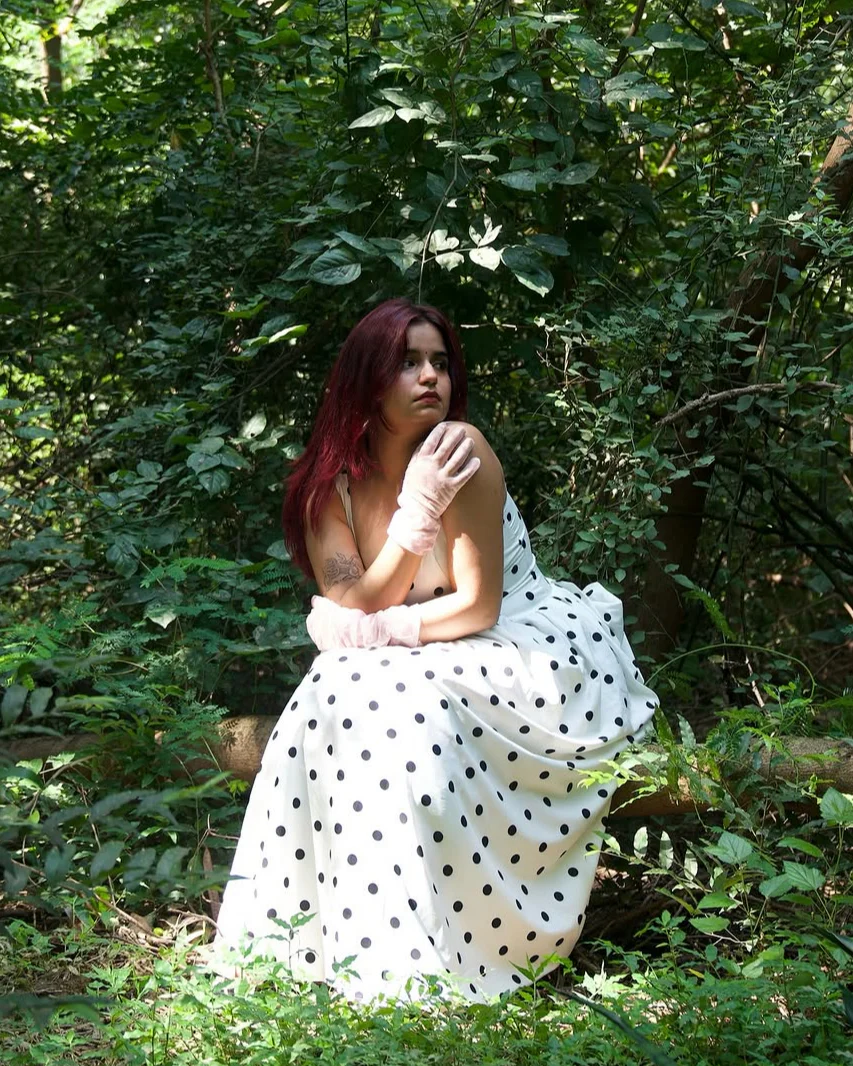 Neiman Polka Summer Holiday Maxi Dress In Off-White - Image 7