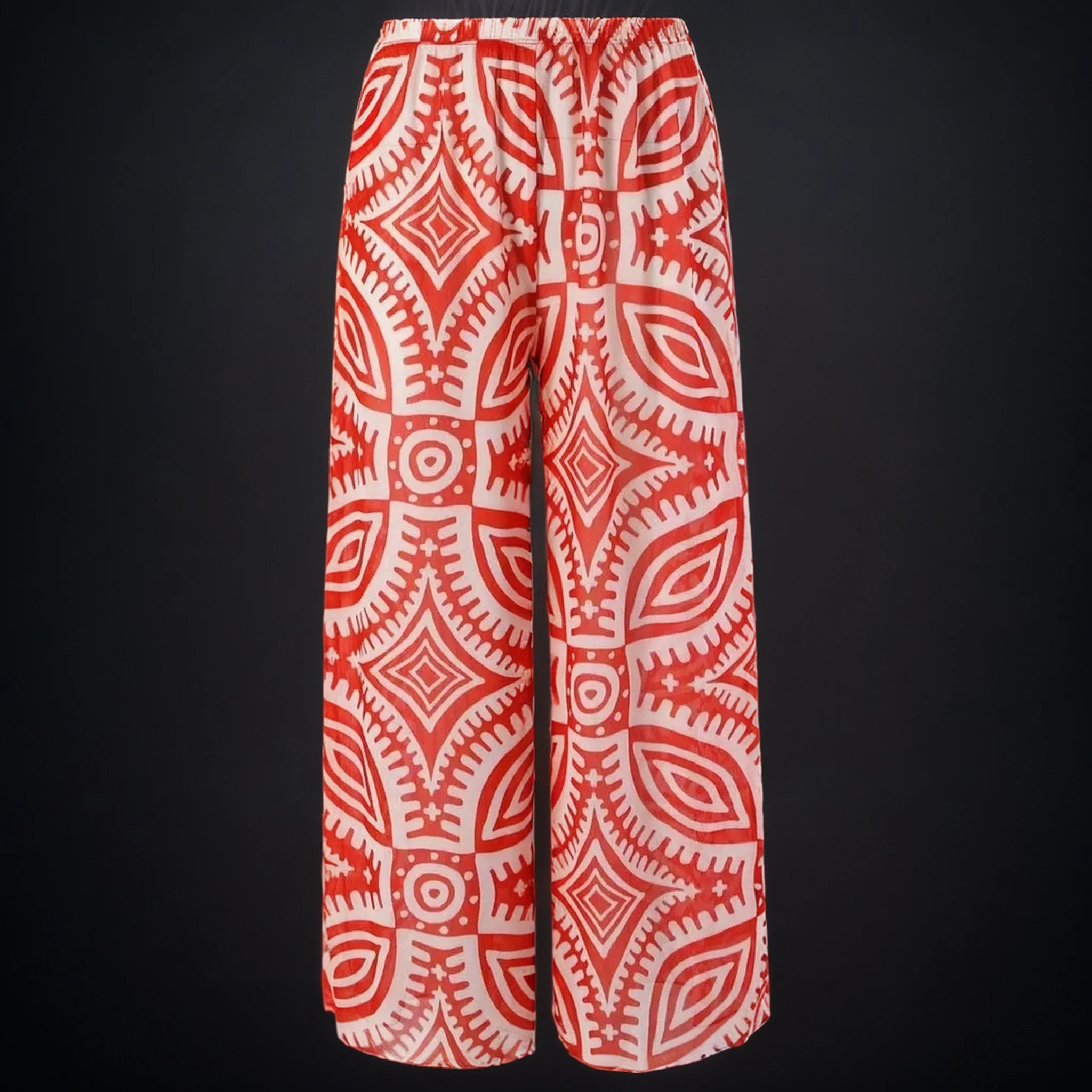 Nemo Swimsuit With Pants In Red - Image 5