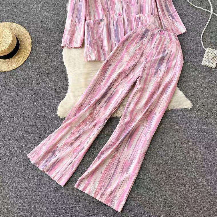 Nevaeh Coord Set In Pink - Image 4