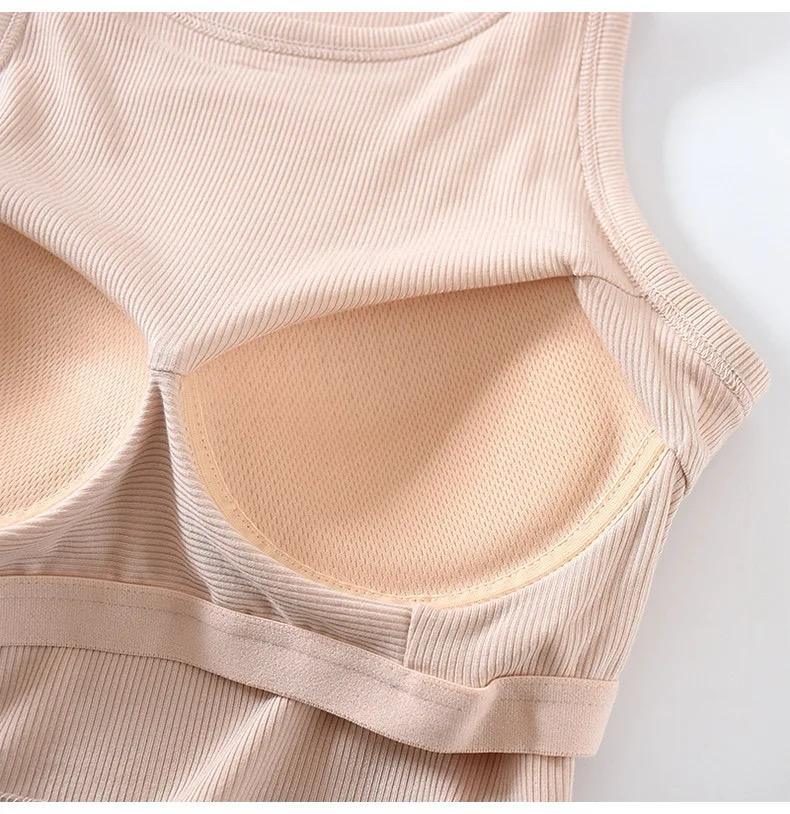 Nicole Tank Tops with Inbuilt Bra - Image 12