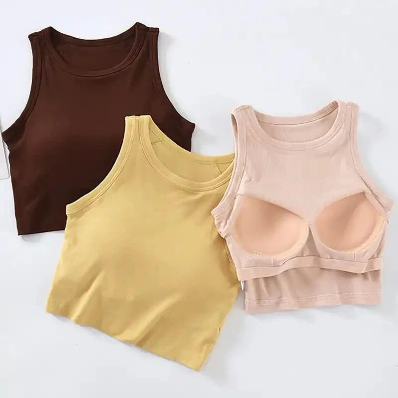 Nicole Tank Tops with Inbuilt Bra - Image 6