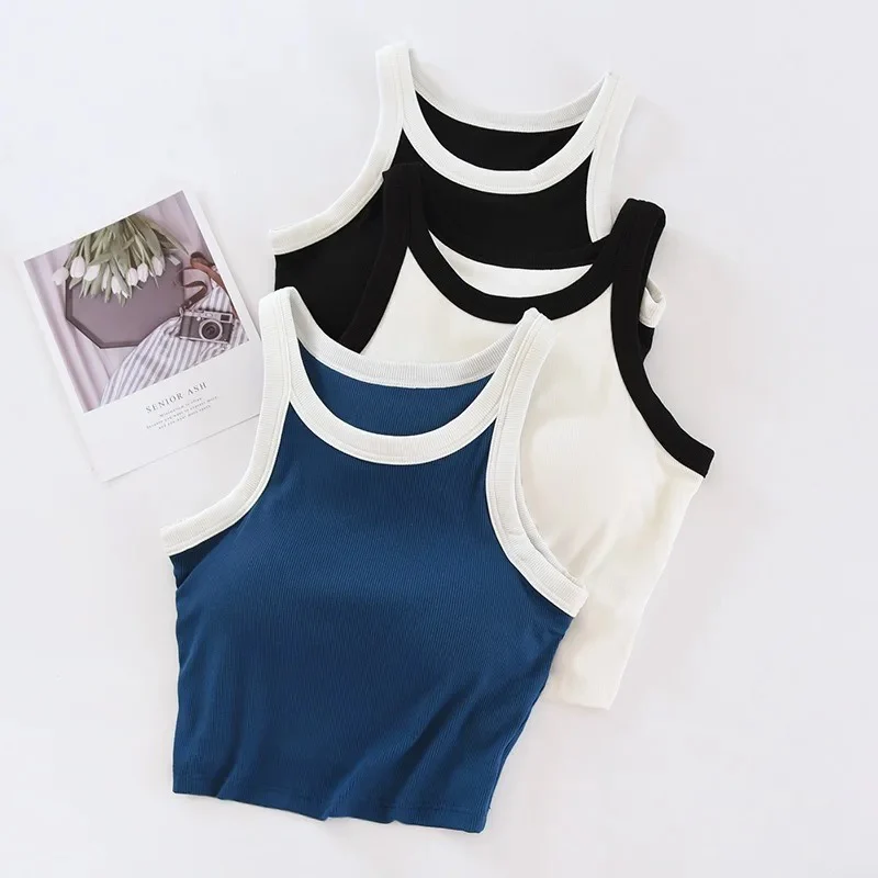 Nikki Tank Tops with Inbuilt Bra - Image 2