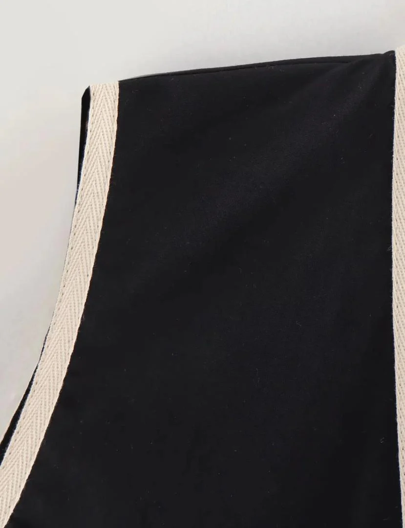 Nimo Embroidered Summer Coord In Black - Image 7