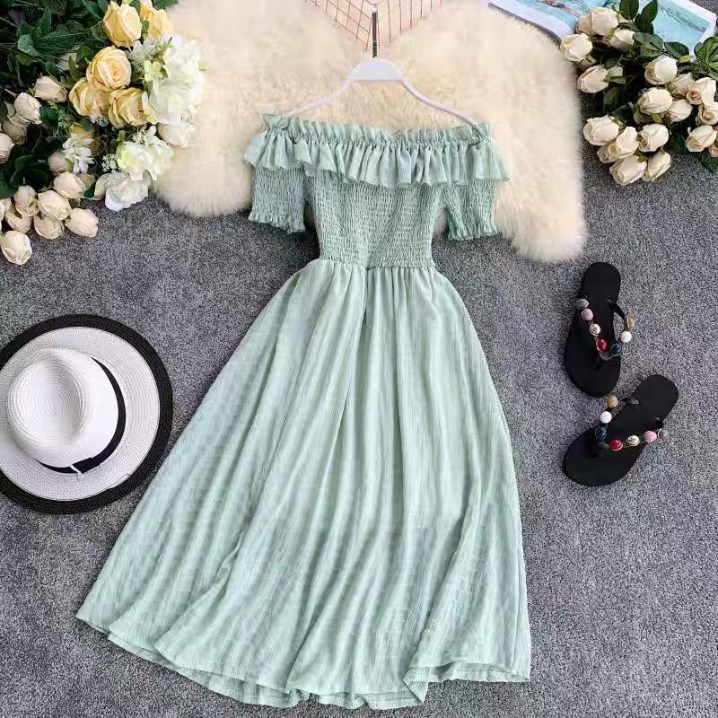 Off Shoulder Florida Dress - Image 4
