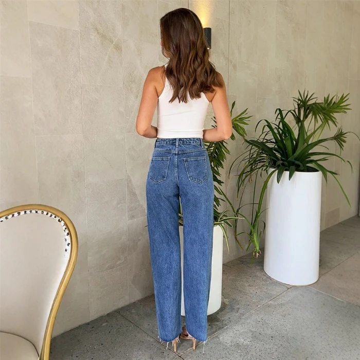 Orca Pearl Denim Jeans In Navy Blue - Image 2