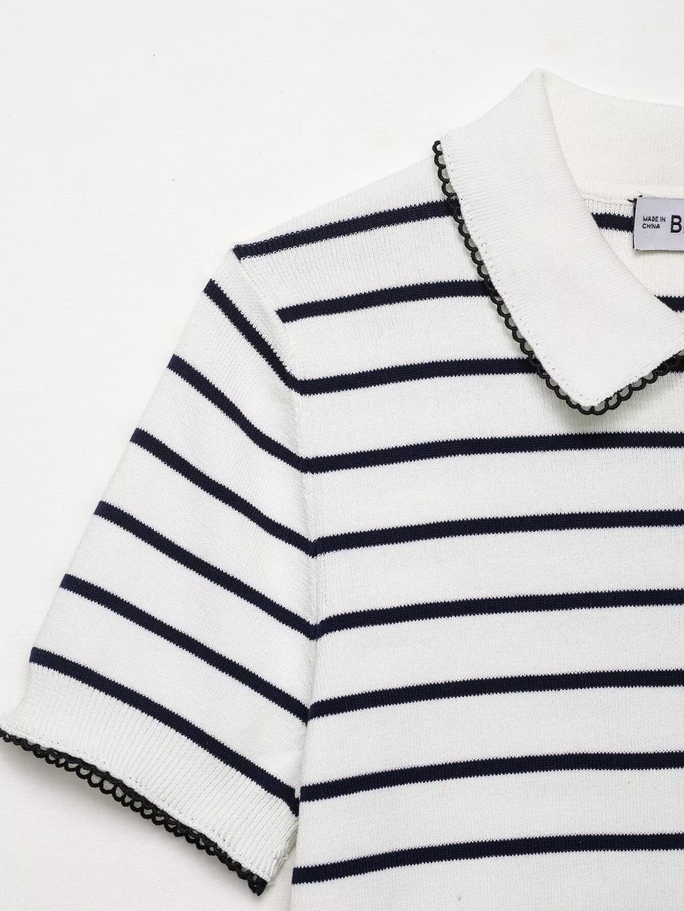 Ornella Knit Summer Top In White - Image 6