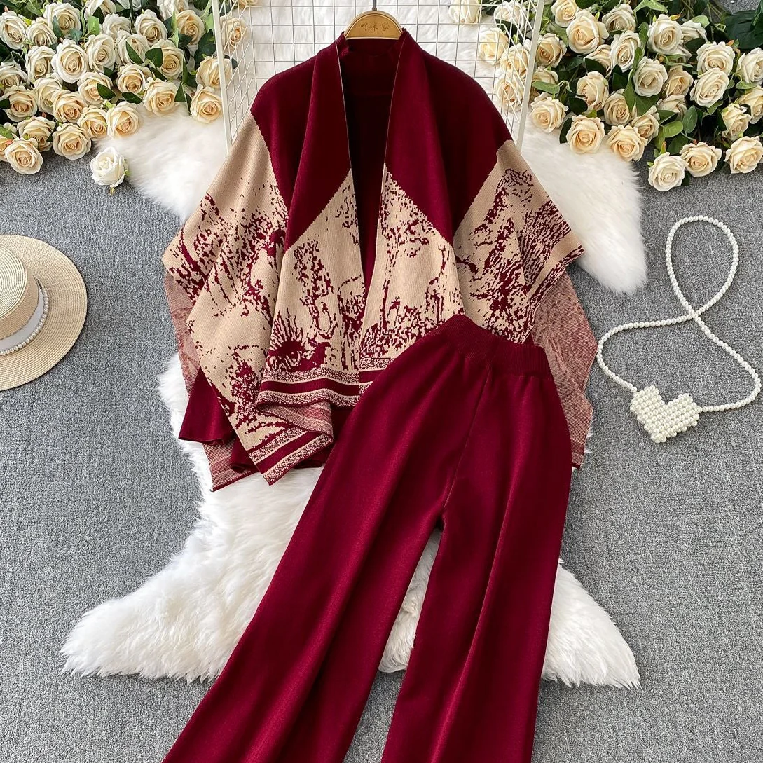 Orville Luxe Winter Coord Set With Cape - Image 8