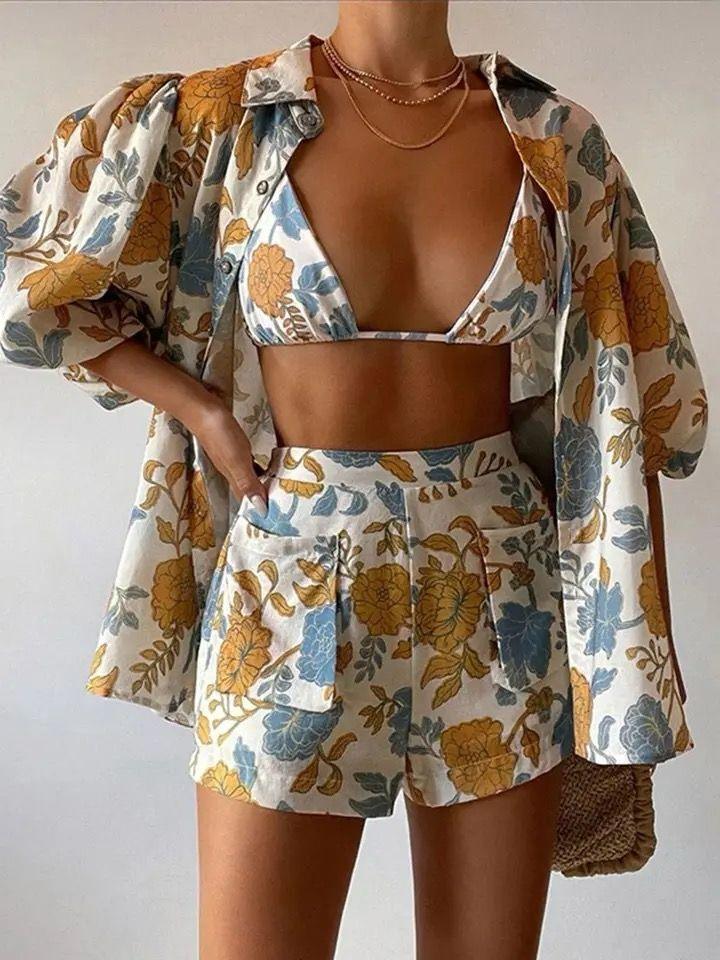 Paloma Coord Set In Off-White - Image 3