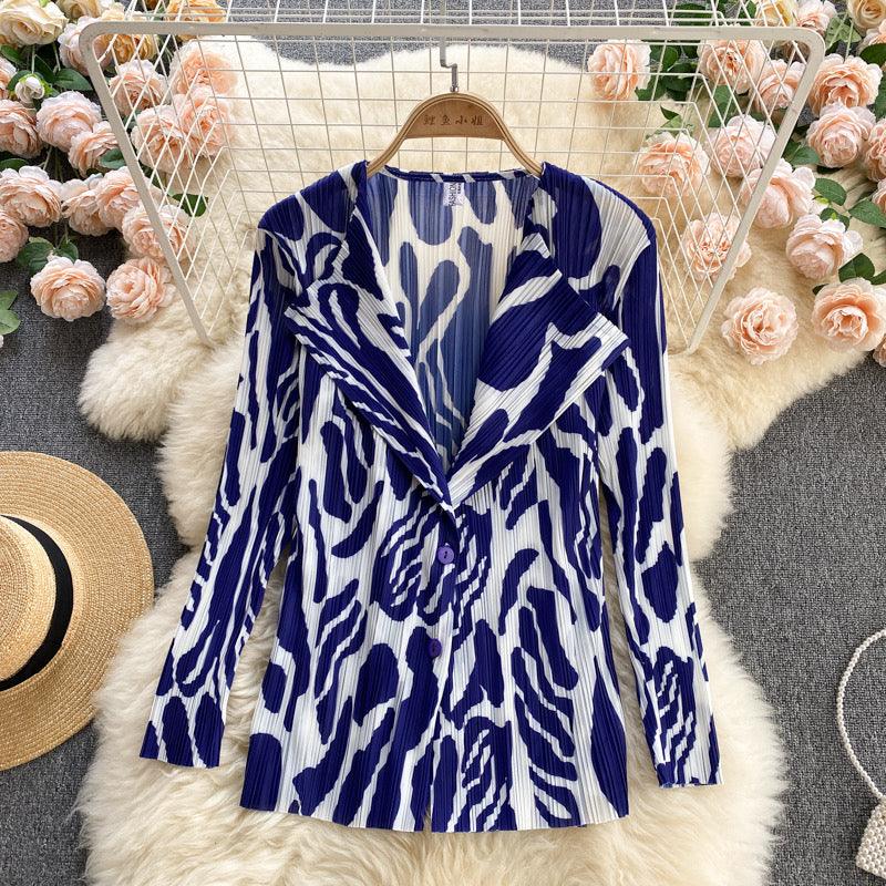 Paros Abstract Coord Set In Blue - Image 3