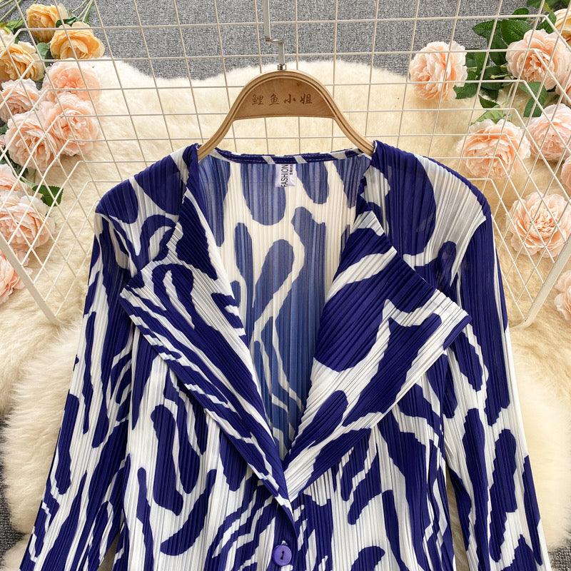 Paros Abstract Coord Set In Blue - Image 4
