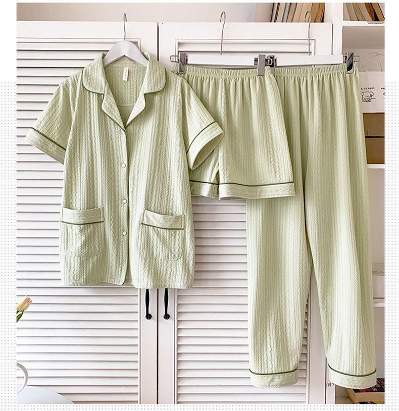 Paula 3 Pc Set Cotton Nightsuits - Image 10