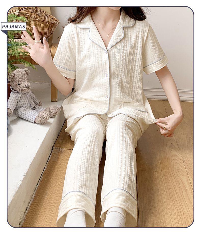 Paula 3 Pc Set Cotton Nightsuits - Image 11