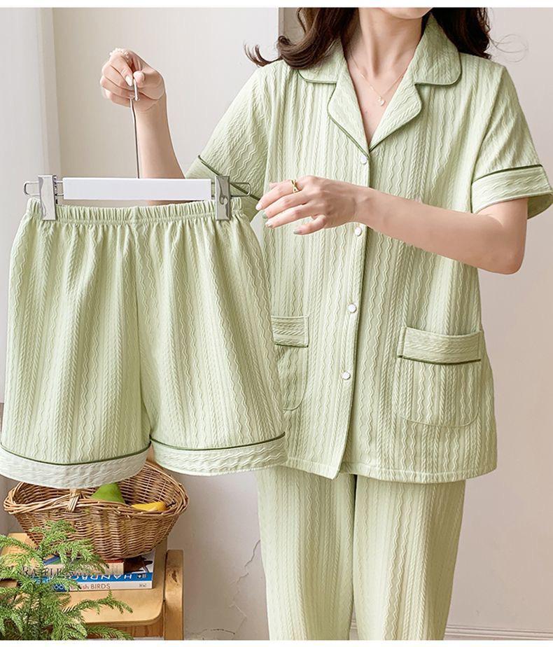 Paula 3 Pc Set Cotton Nightsuits - Image 2