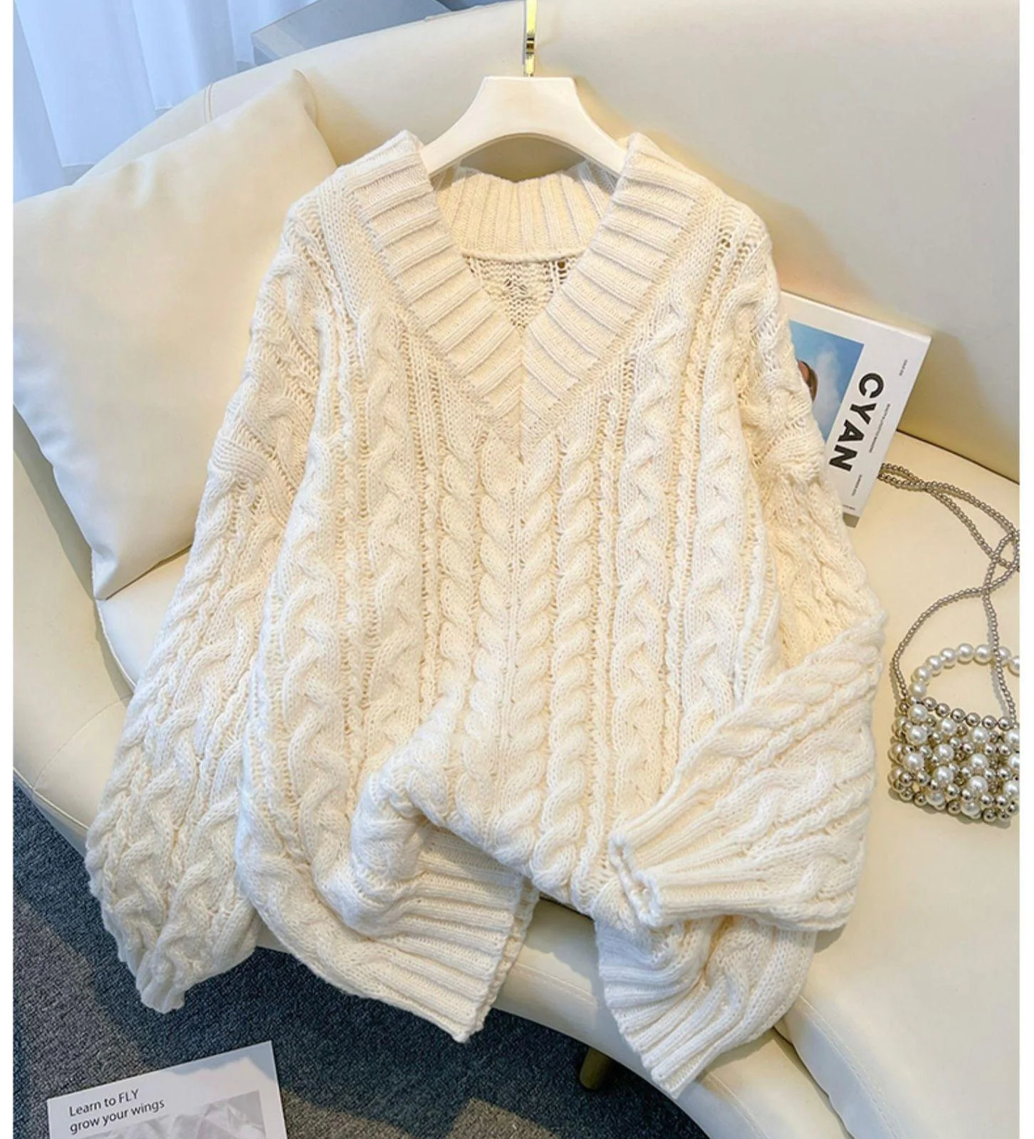 Percy Ruched Sweaters - Image 3