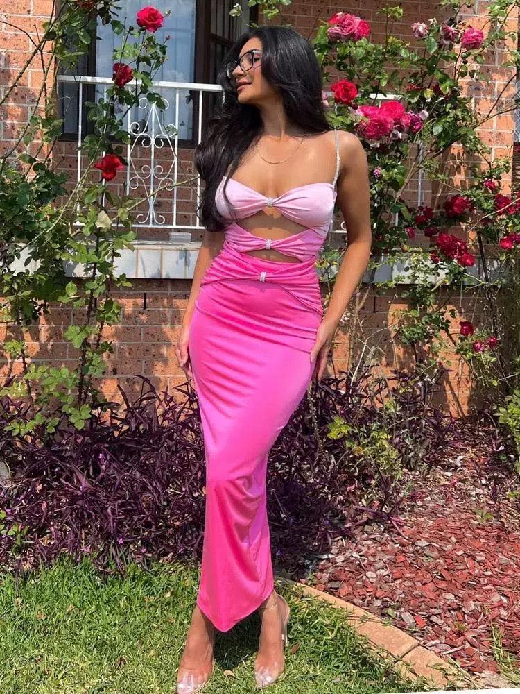 Pink Martini Glam Maxi Dress - Image 3