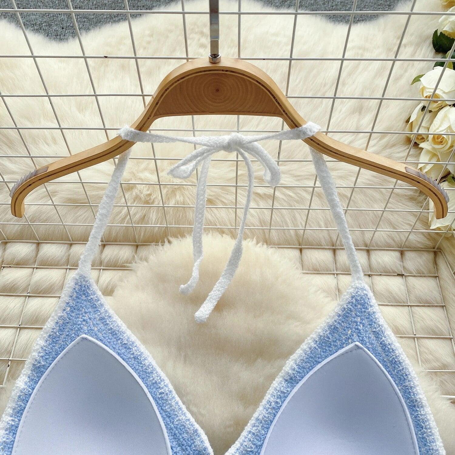 Prerto Summer Tops with Inbuilt Bra In Pink - Image 4