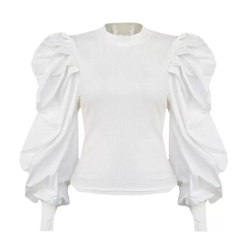 Puffed Sleeve Bradshaw Blouses - Image 11