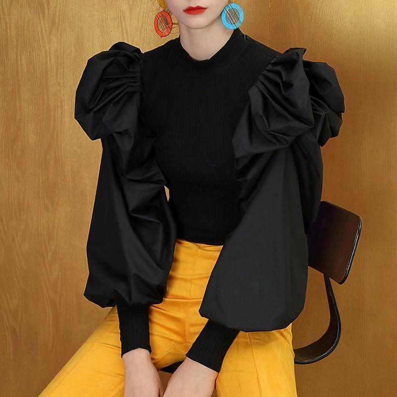 Puffed Sleeve Bradshaw Blouses - Image 12