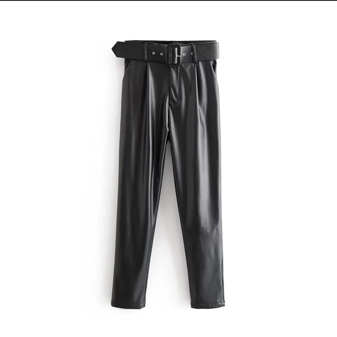Raey Leather Pants - Image 2