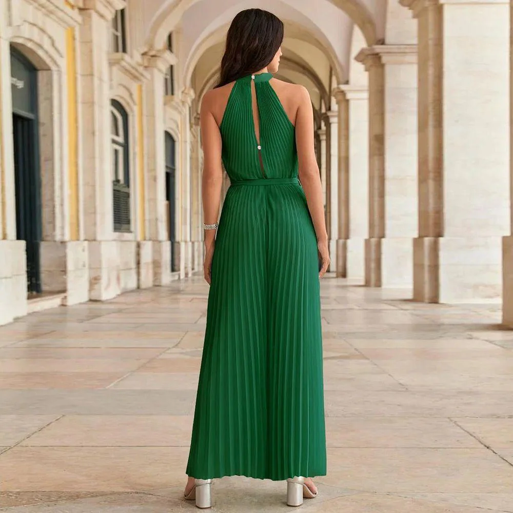 Raya Halter Neck Jumpsuit - Image 2