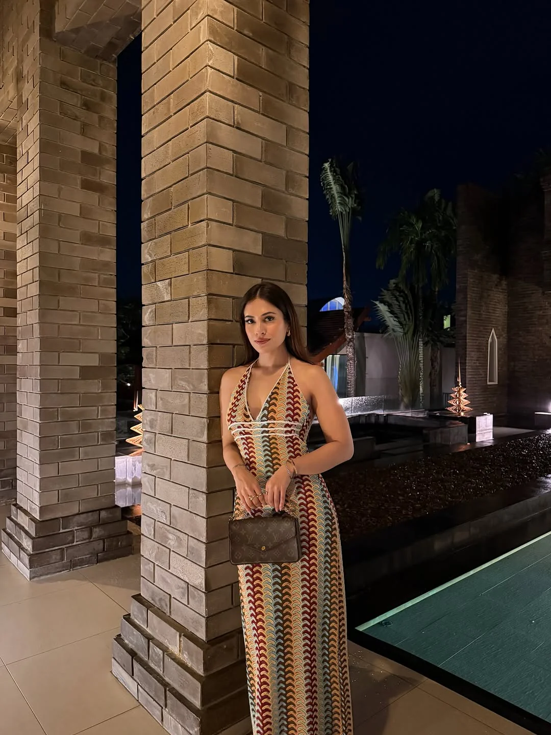 Reba Soft Crochet Dress In Multicolor - Image 7