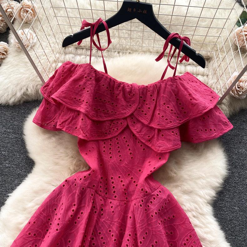 Rebecca Statement Eyelet Dress - Image 3