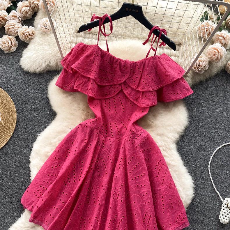 Rebecca Statement Eyelet Dress - Image 5