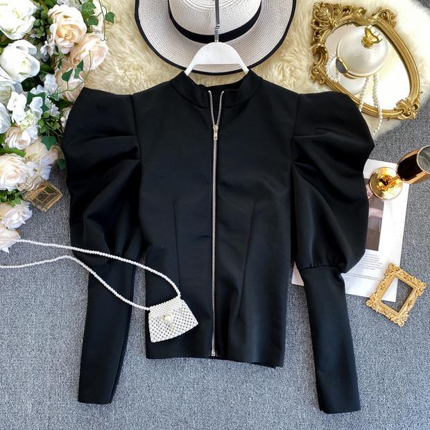 Rebel Zipped Blouse - Image 2