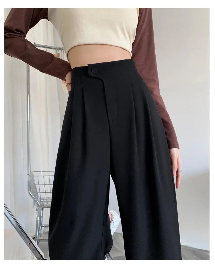Redra Buttoned High Waist Pants - Image 4
