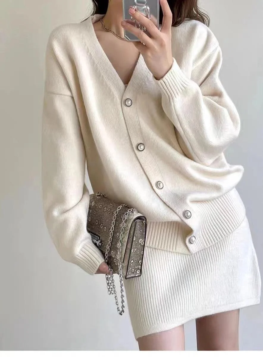 Reming Set of Dress and Cardigan - Image 5