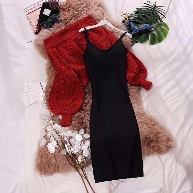 Renny Luxury Pullover with Dress - Image 3