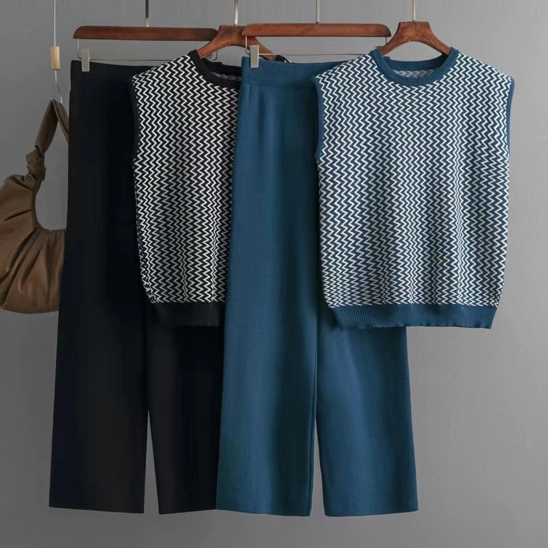 Robert Knitted Cotton Co-ord Set - Image 2