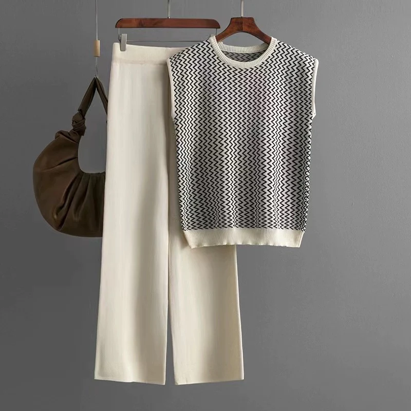 Robert Knitted Cotton Co-ord Set - Image 3