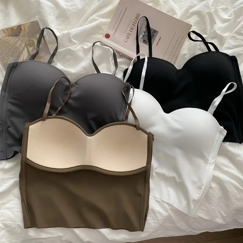 Rome Tank Tops with Inbuilt Bra - Image 2