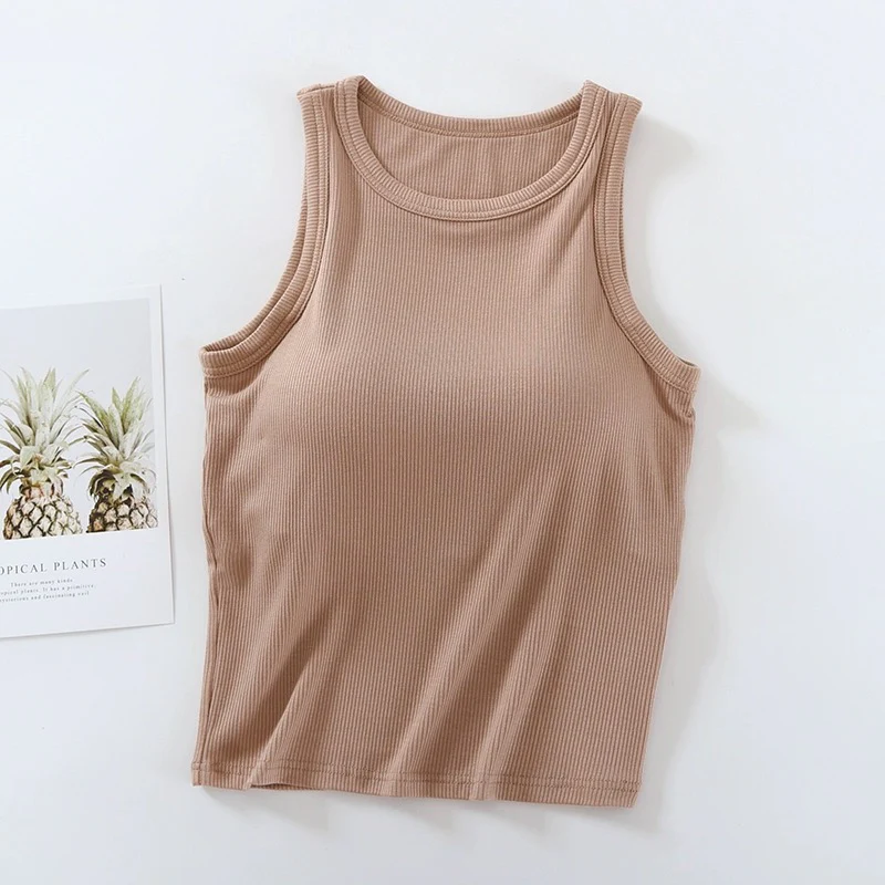 Rosalie Tank Tops with Inbuilt Bra - Image 3