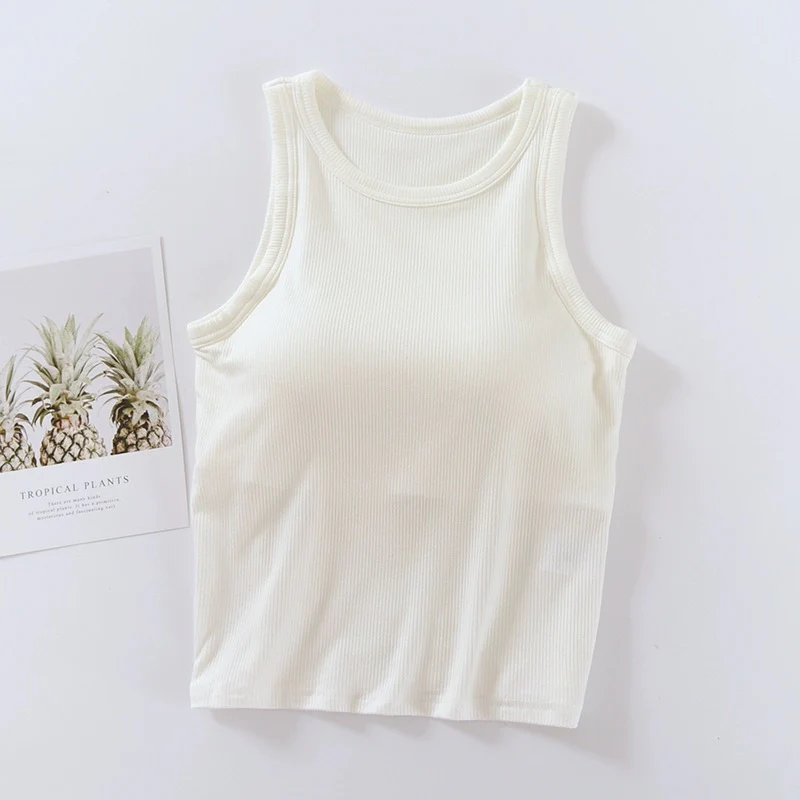 Rosalie Tank Tops with Inbuilt Bra - Image 4