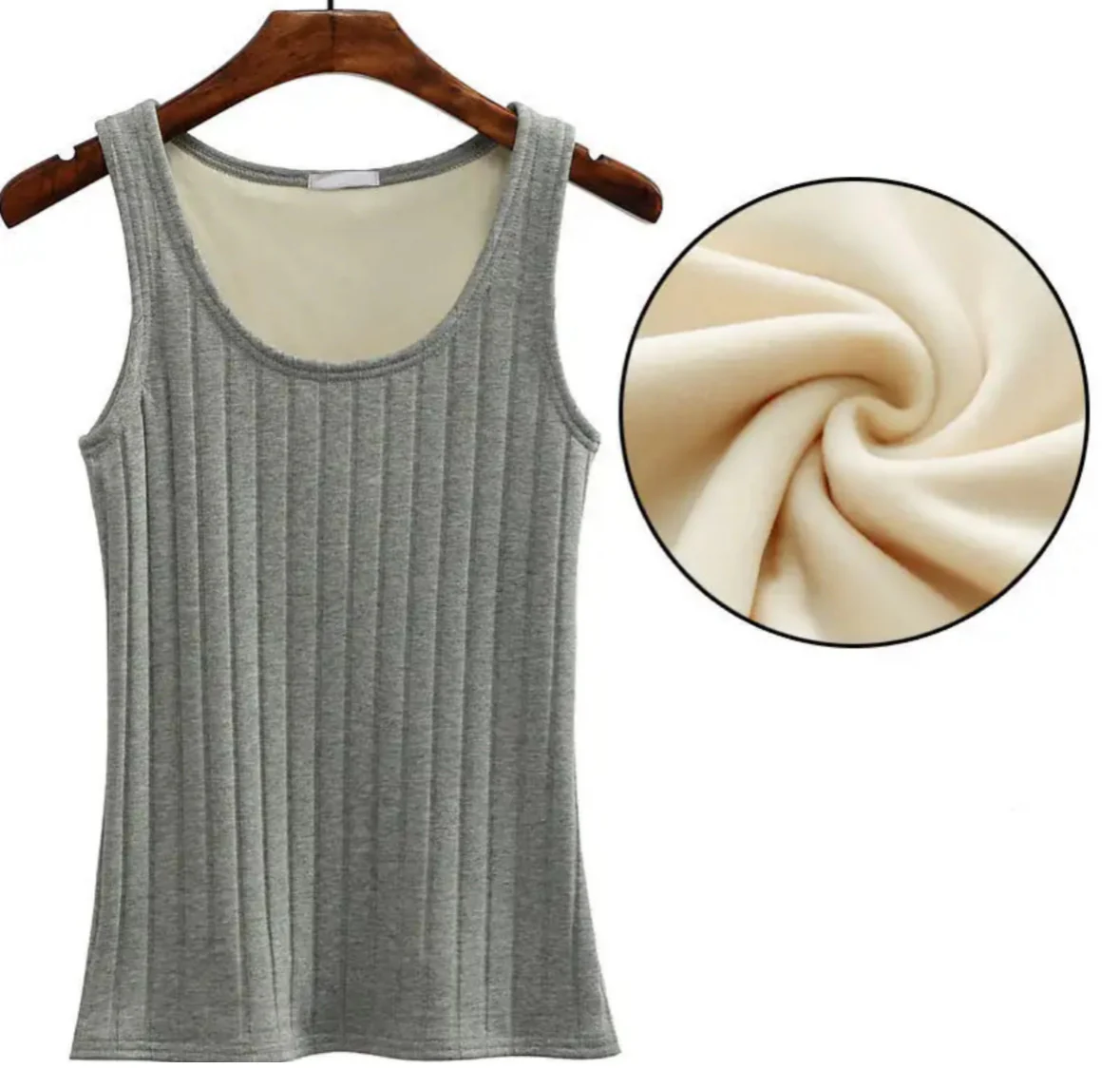 Roy Warm Tank Tops with Fleece Lining - Image 4