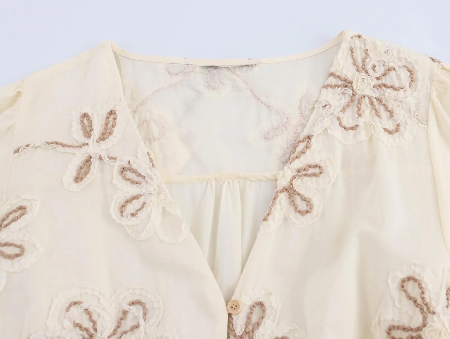 Rumaya Summer Holiday Dress In Off-White - Image 5