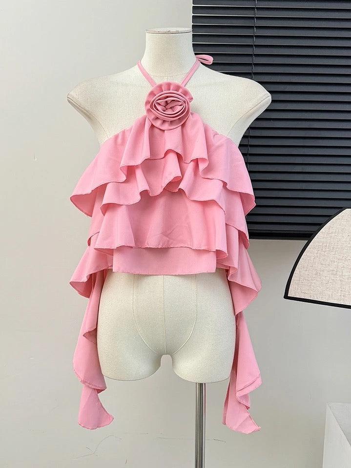 Sally Premium Rosette Blouse - Image 6