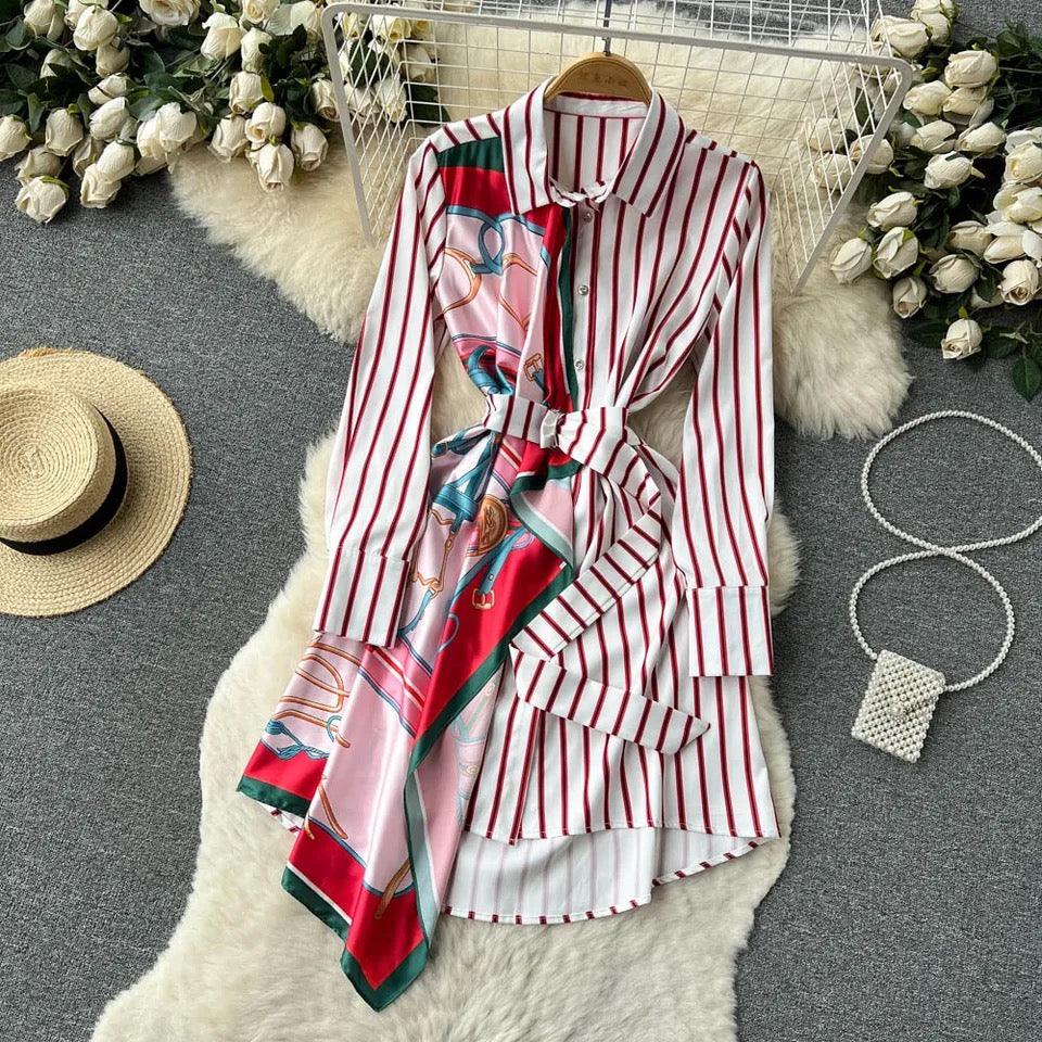 Samaika Luxe Scarf Summer Dress - Image 3