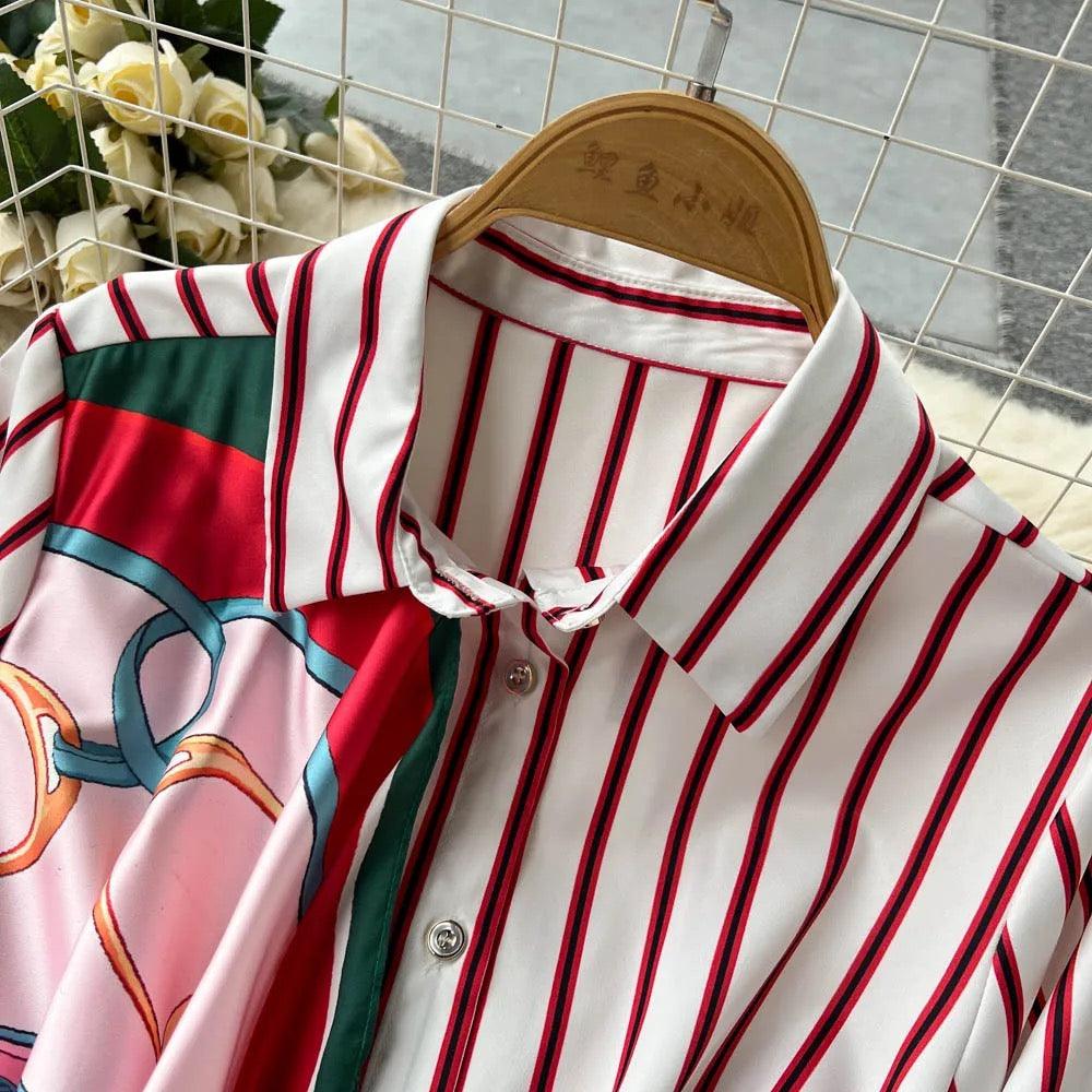 Samaika Luxe Scarf Summer Dress - Image 4