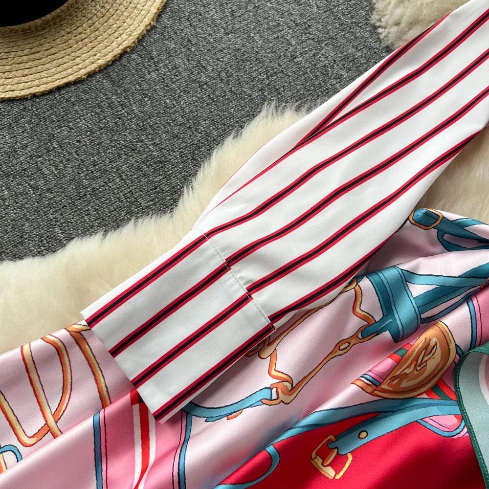 Samaika Luxe Scarf Summer Dress - Image 8