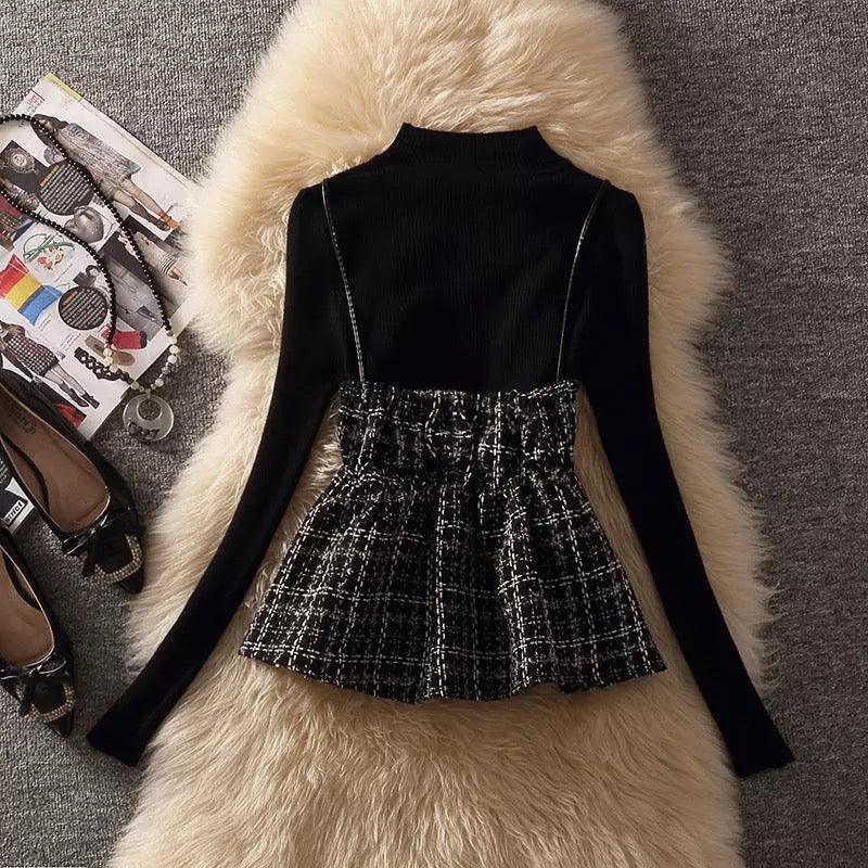 Samandra Two Piece Set In Black - Image 2