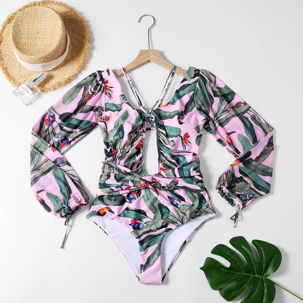 Samantha Luxury Swimsuit In Pink - Image 4