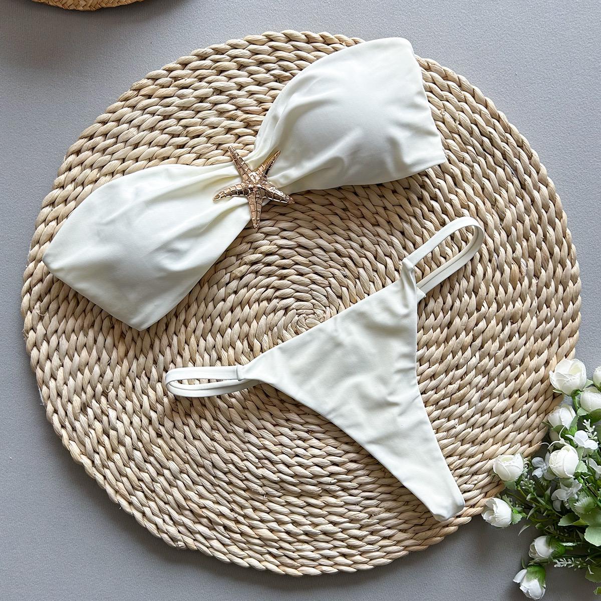 Sea Summer Bikini In Off White - Image 3