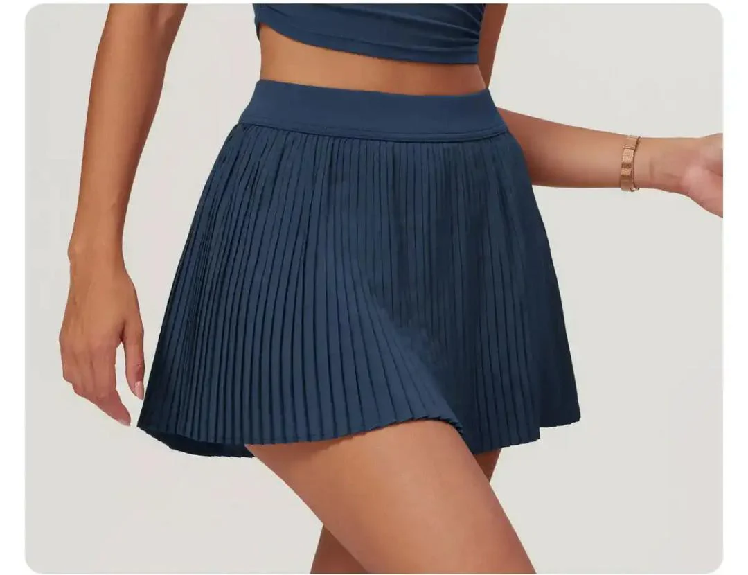 Sera Premium Activewear Set In Navy Blue - Image 4