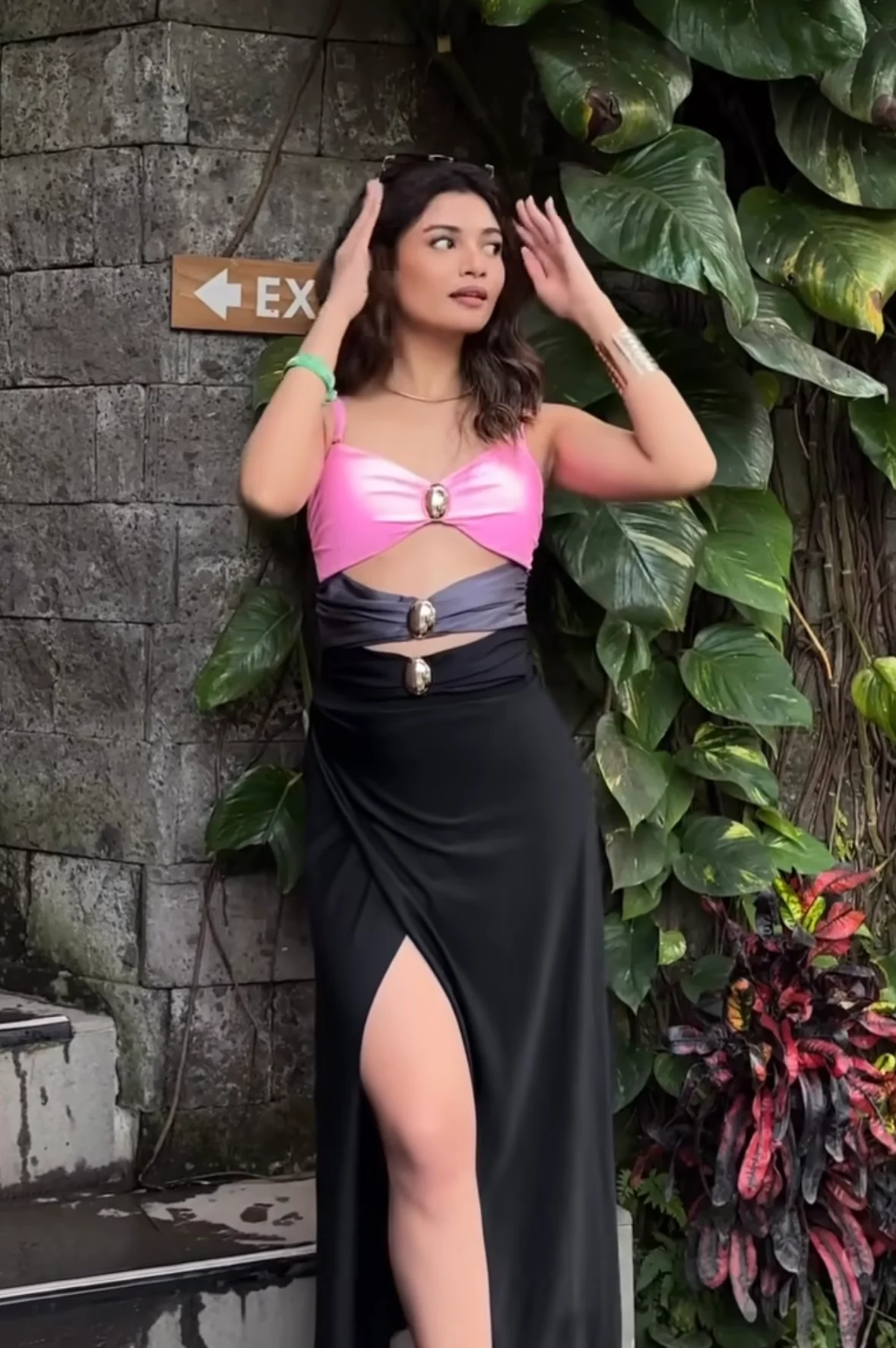 Serbia One Pc Swimsuit with Skirt - Image 2