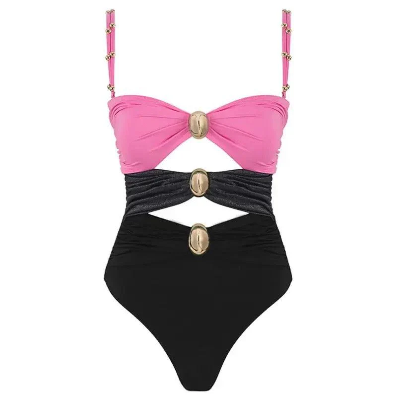 Serbia One Pc Swimsuit with Skirt - Image 8