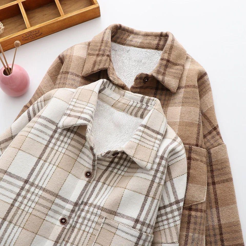 Serenity Fleece-Lined Plaid Shacket - Image 2
